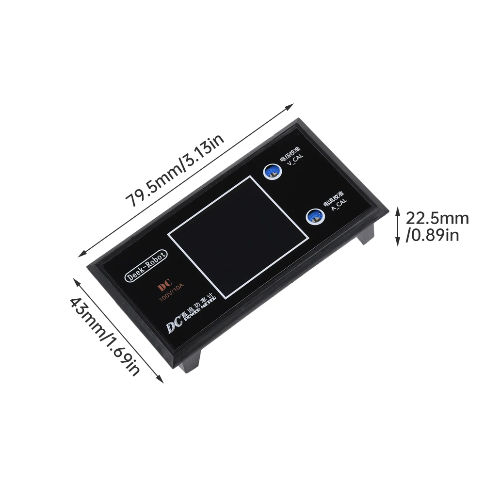 DC0-100V 10A LCD voltímetro Digital amperímetro vatímetro voltaje corriente medidor de potencia voltios Detector probador Monitor 0-999W