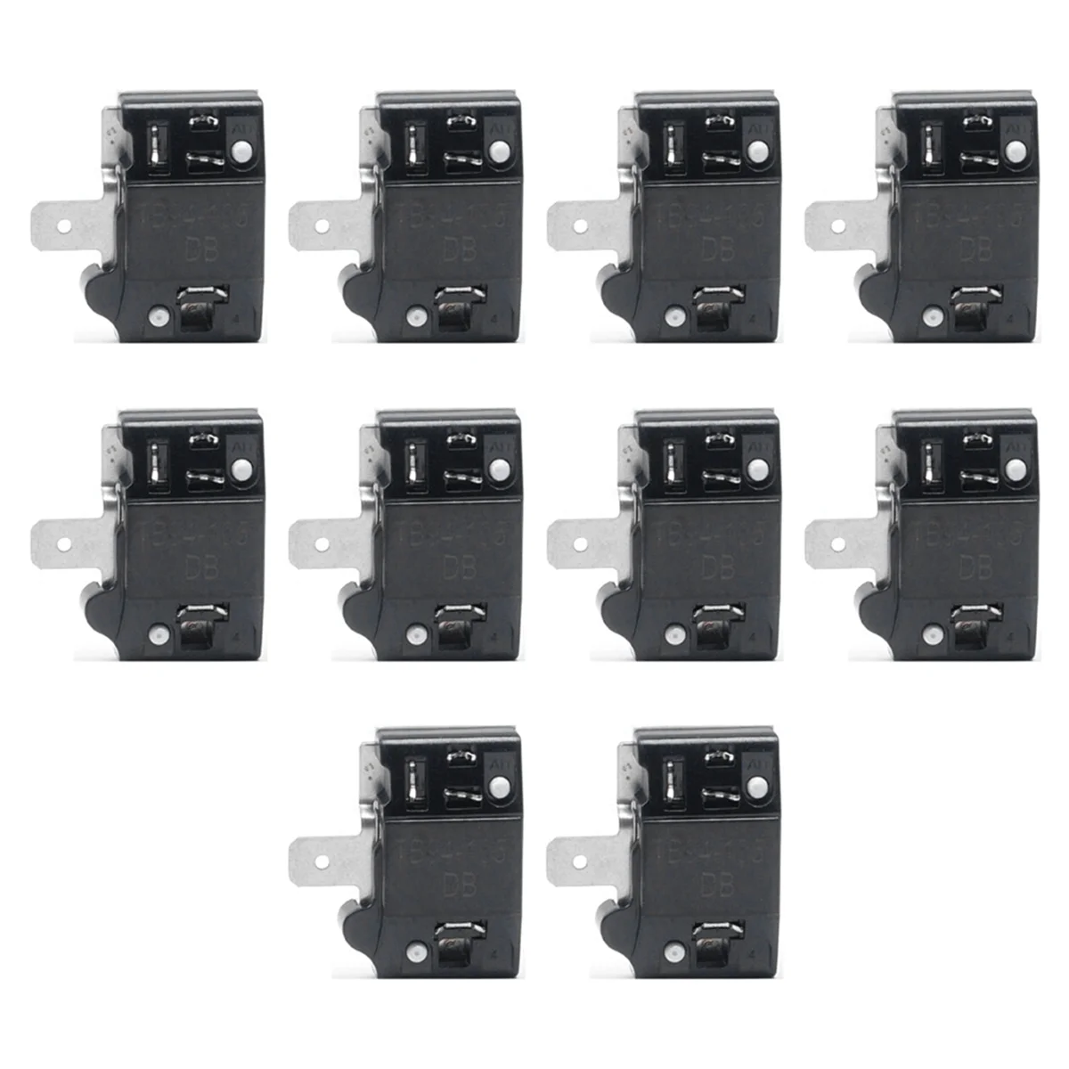 A72P 110/220V Refrigerator PTC Relay Compressor Overload Protector Refrigerator PTC Starting Relay 1/6 for