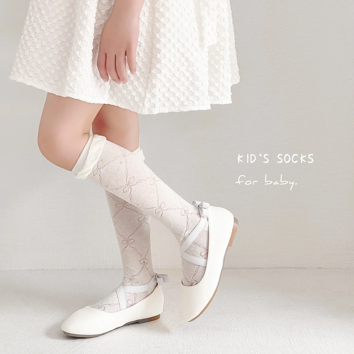 3 par/bolsa calcetines largos para niñas calcetines hasta la rodilla de malla fina de verano 4 par/lote calcetines de princesa de encaje para bebé