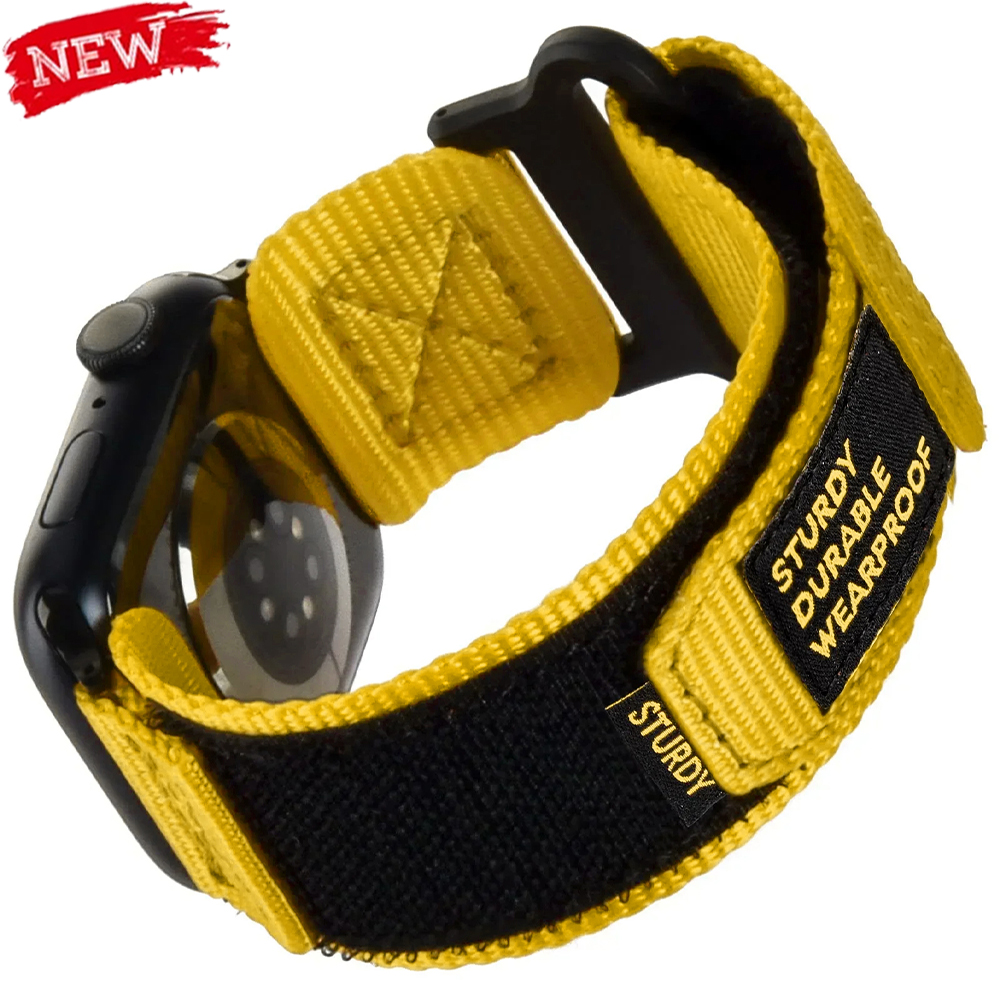 สายไนลอนสำหรับนาฬิกา Apple Watch Band Ultra 3/2 ขนาด 49 มม. 46 มม. 42 มม. 45 มม. 44 มม. 41 มม. 40 มม. สายรัดข้อมือสำหรับ Iwatch Series 11 10 9 8 7 6 SE