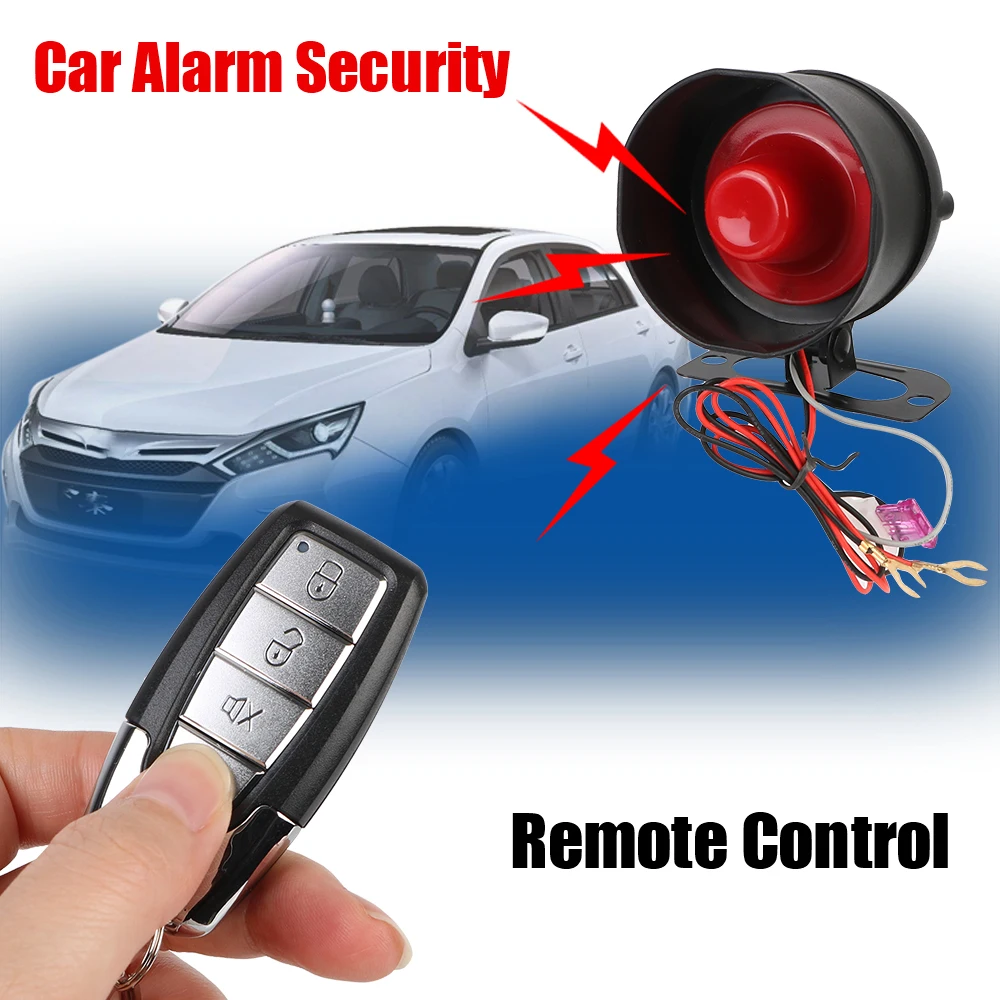 Sistema de alarma de coche M8115 de 12V, protección de seguridad antirrobo para vehículo, Control remoto, controlador inteligente, electrónica para motocicleta y moto de cross