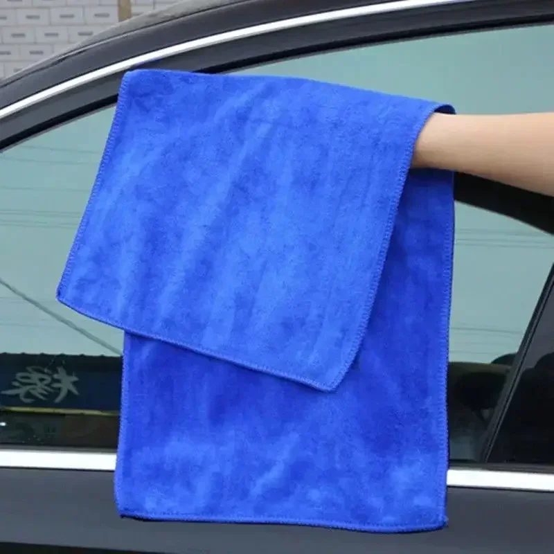ISGTDRM Microfiber Towels Car Wash Drying Cloth Towel Household Cleaning Cloths Auto Detailing Polishing Cloth Home Clean Tools