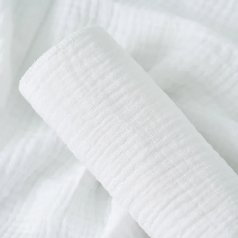 Couches douces pour bébé 100% coton, Double couche, lavables, en tissu de gaze, pour nouveau-nés/bébés, Ultra fines, respirantes et réutilisables
