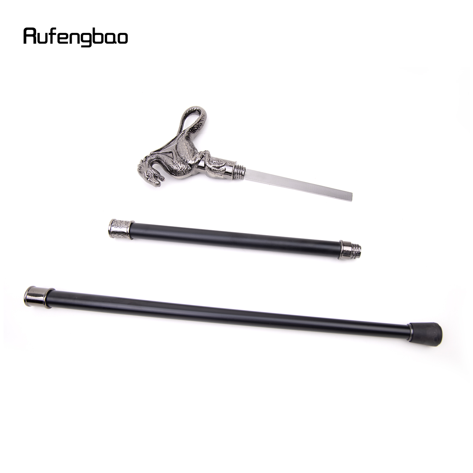 Dinossauro tiranossauro rex bengala com placa escondida auto defesa moda cana placa cosplay crosier vara 93cm