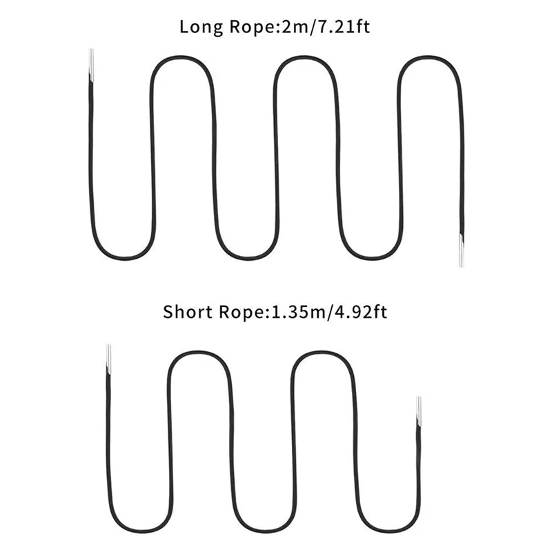 ABWP-16Pcs เก้าอี้ผูกเชือกอุปกรณ์เสริม Beef Tendon Drawstring เก้าอี้พับเก้าอี้ชายหาดยืดหยุ่นเชือกเชือกยืดหยุ่น