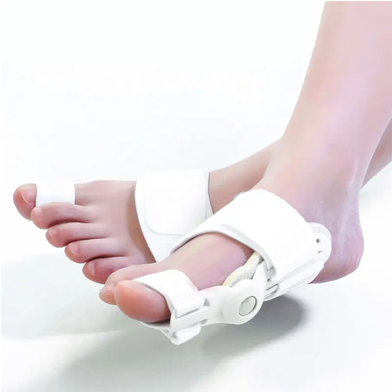 1 par dedo do pé joanete tala alisador corrector pé para osso grande hálux valgus pés cuidados protetor alívio da dor ferramentas de cuidados com os pés