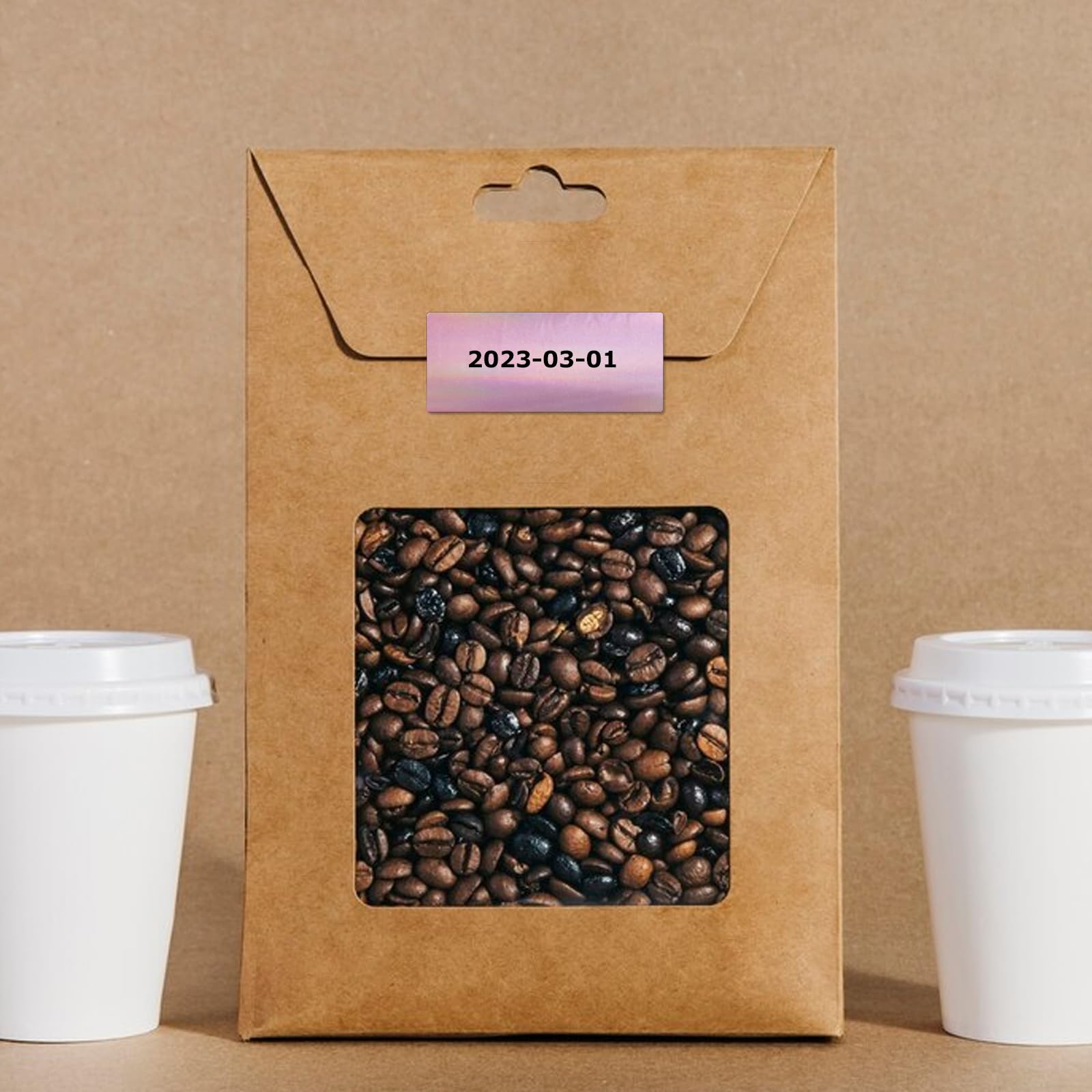 53mm Silver/Purple/Gold Holographic Thermal Sticker Paper for M02/T02/A6 Printers, Study Notes, Photo Journal