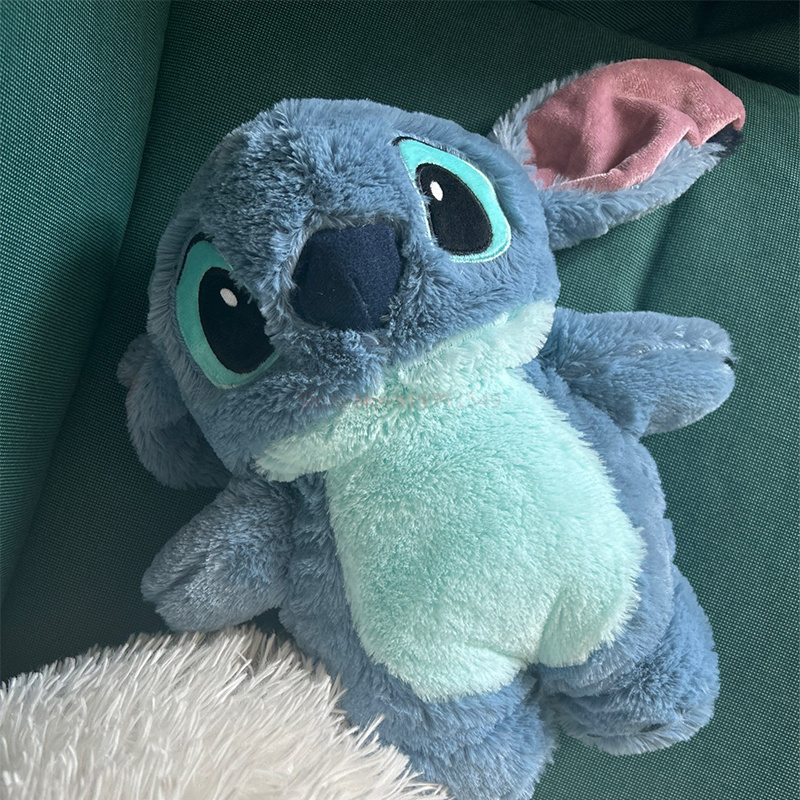 Kawaii Disney Winter Grote Pluche Warmwaterkruik Cartoon Anime Lilo & Stitch Dames Thuis Watervulling Handwarmer Kindergeschenken