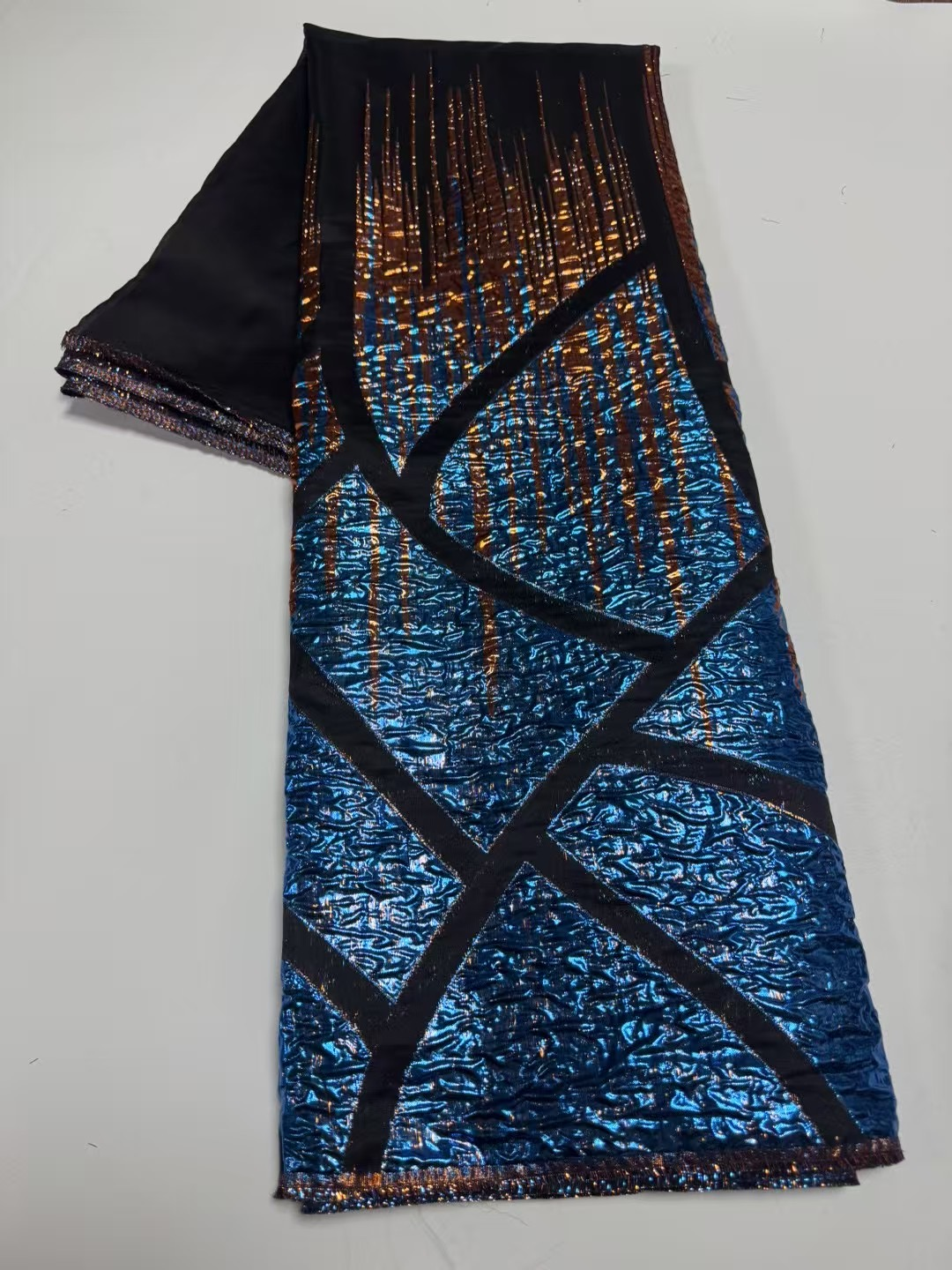 Новейшая африканская кружевная ткань 2025, высококачественная парчовая жаккардовая кружевная ткань, французская органза, нигерийская кружевная ткань для свадьбы