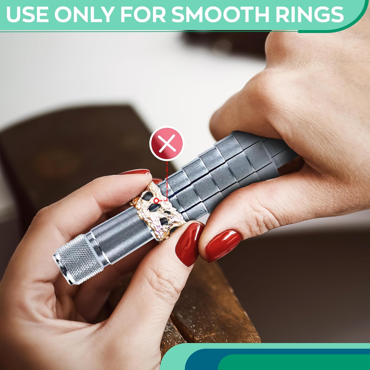 Ring Brancard Vinger Ring Maatregelaar Trouwring Ring Extender Ring Sizer Kit Sieraden Maken Gereedschap Ringmaat Expander