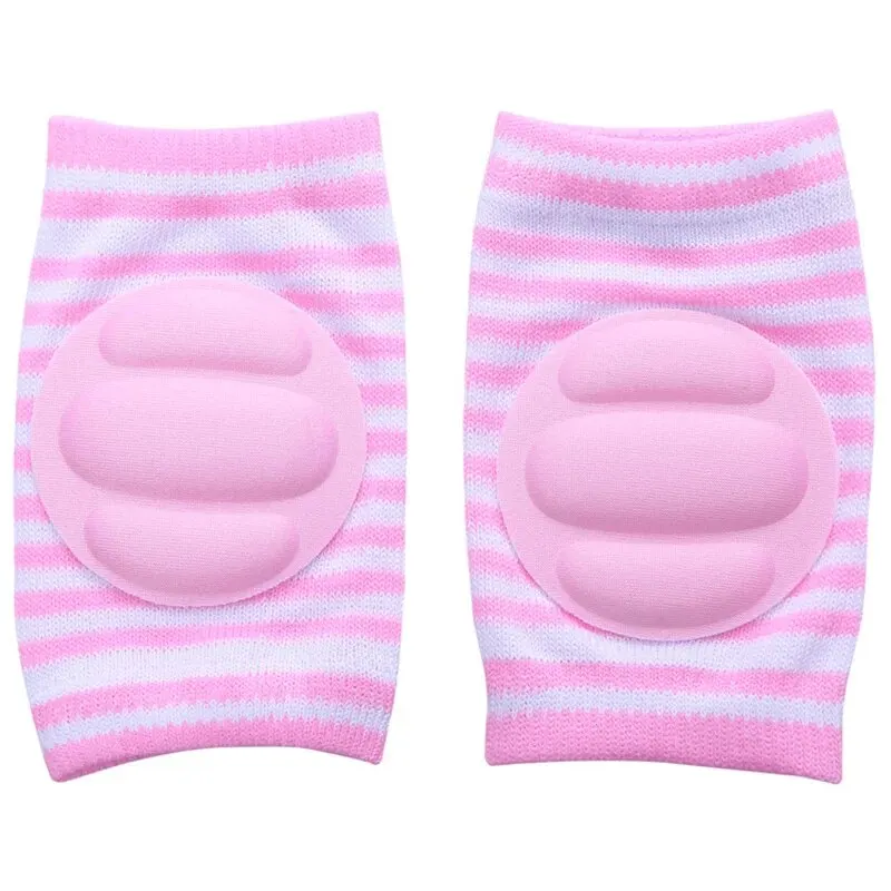 เด็กเข่า Pads ขาอุ่น Gaiter ความปลอดภัยลื่นเด็กหญิงคลานข้อศอก Kneepad Slips เด็กวัยหัดเดินทารกป้องกันอุปกรณ์เสริม