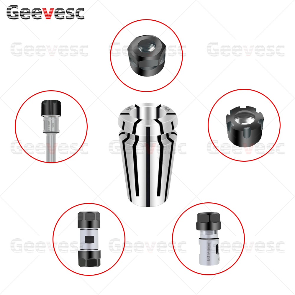 ER32 Spring Collet 1-20mm UP AA ER Collet Chuck Tool Holder ER32 Nut Collet High Precision ER32 Collet Chuck 21/22/23/24/25/26mm