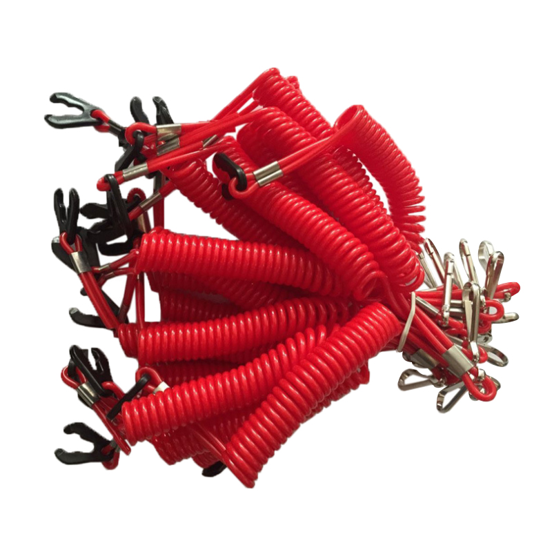 1 stks/partij Boot Motor Kill Stop Schakelaar & Veiligheid Tether Lanyard Voor Yamaha Tohatsu Buitenboordmotor Onderdelen