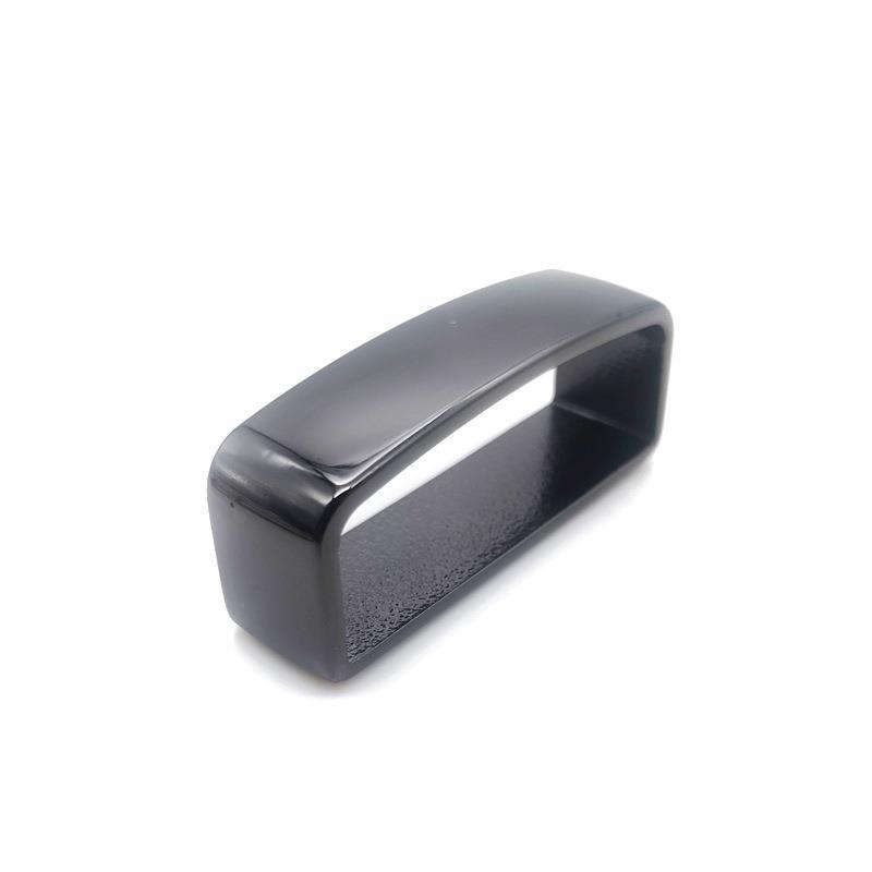 หัวเข็มขัดทรงสี่เหลี่ยม40มม. หัวเข็มขัดทองเหลืองสีทึบสำหรับกระเป๋าหัตถกรรมเครื่องหนังผู้ชายอุปกรณ์สายรัดร้อน