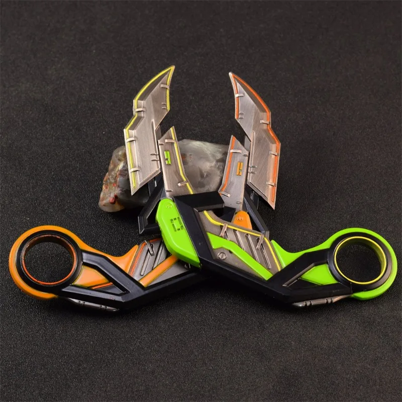 17 センチメートル RGX 11z プロ Karambit ゲーム周辺機器 Valorant 金属武器安全に剣近接武器モデル装飾品ギフトおもちゃコレクション