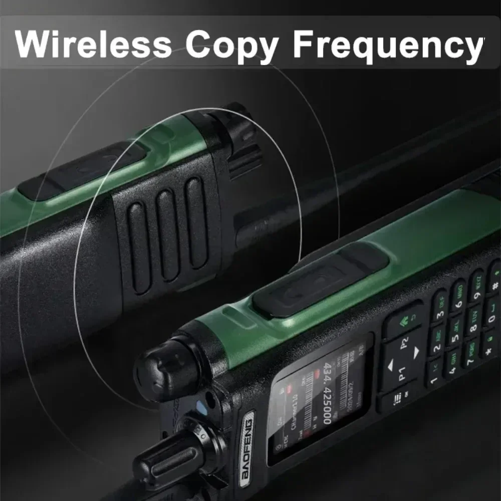 New BAOFENG DM32 Walkie Talkie DM-32 DMR Digital Radio GPS 10W Multi Band Wireless Copy Frequency USB-C SMS UV32 Ham 2 WayRadio