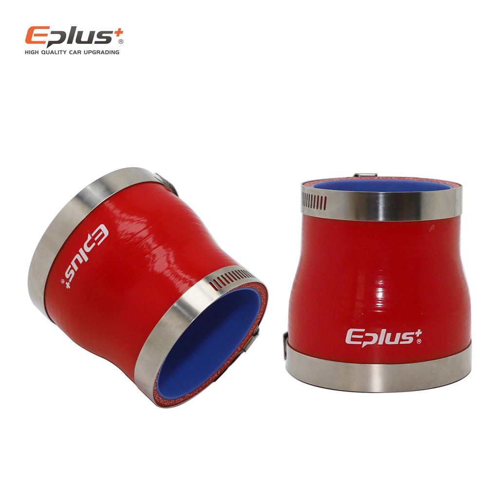 EPLUS Universele Siliconen Slang Slang Recht Groot tot Klein Connector Auto Intercooler Turbo Inlaattraject Koppeling Rood Multi Size