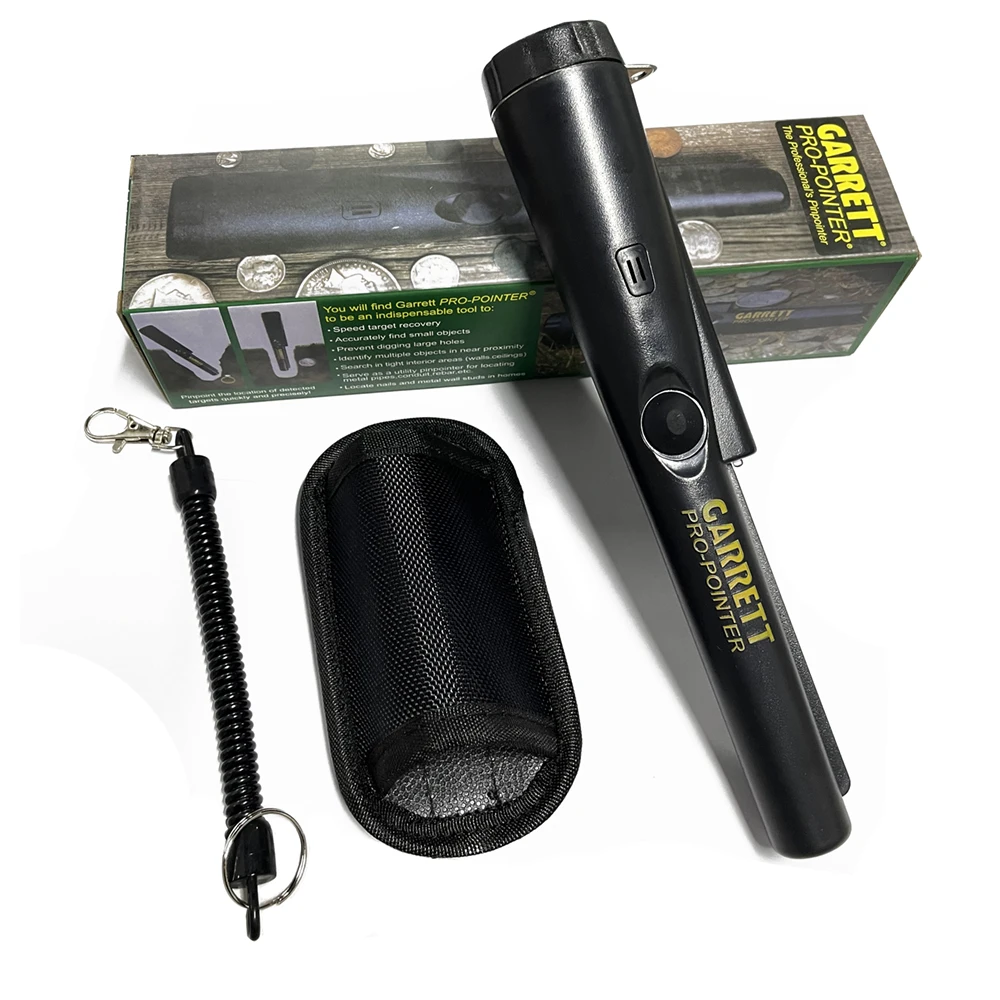 Professional Treasure Hunter Pointer Handheld Metal Detector Finder Pinpointer Probe Pinpointing Waterproof 360 Side Scan-YH