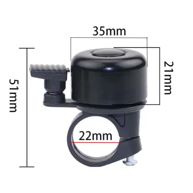 MTB Fahrrad Glocke Aluminium Legierung MTB Fahrrad Sicherheit Warnung Alarm Radfahren Lenker Glocke Ring Fahrrad Horn Radfahren Zubehör
