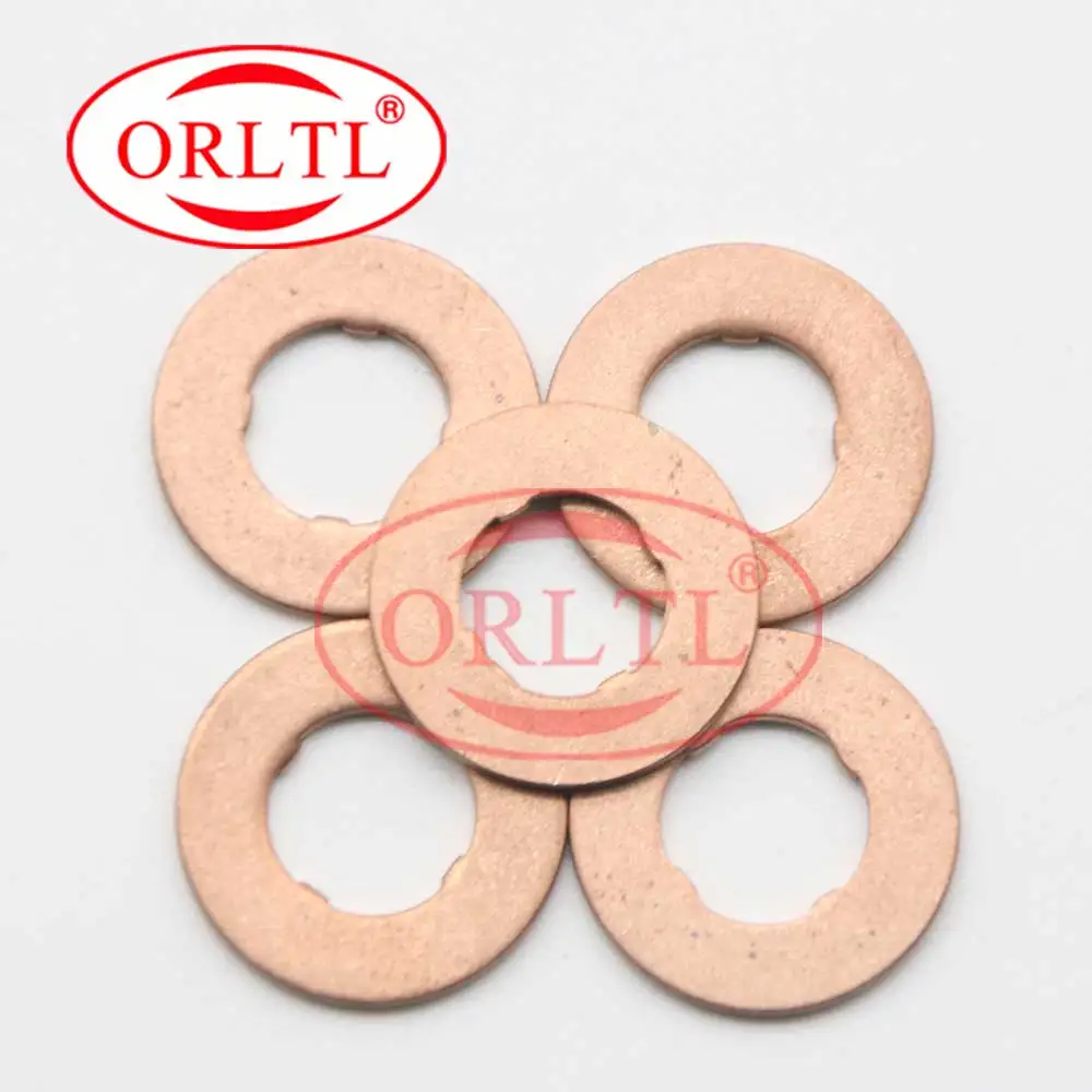 ORLTL 5 unids/lote F00VC17502 F00VC17503 F00VC17504 F00VC17505 F00VC17506 arandelas de cobre cuñas 9001-850C para inyector BOSCH Delphi