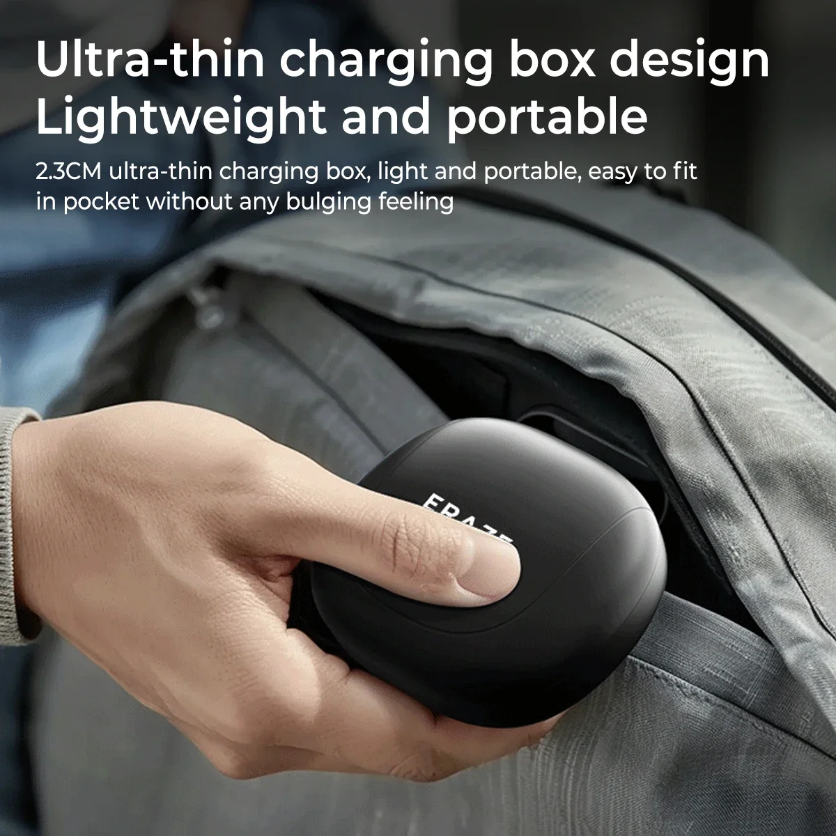 Lenovo ERAZER X9 Fones de ouvido sem fio OWS HiFi Estéreo Esportes Fones de ouvido Bluetooth abertos com microfone Chamada Redução de ruído à prova d'água