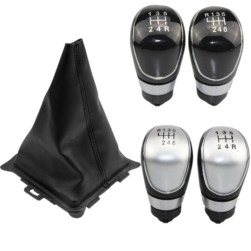 Dành Cho Xe Ford Fiesta 2008 2009 2010 2011 2012 Xe Ô Tô Tạo Kiểu Phụ Kiện 5/6 Tốc Độ Bằng Tay Gear Dịch Chuyển Núm Tem Mạc Khởi Động Bao ốp Lưng Cổ