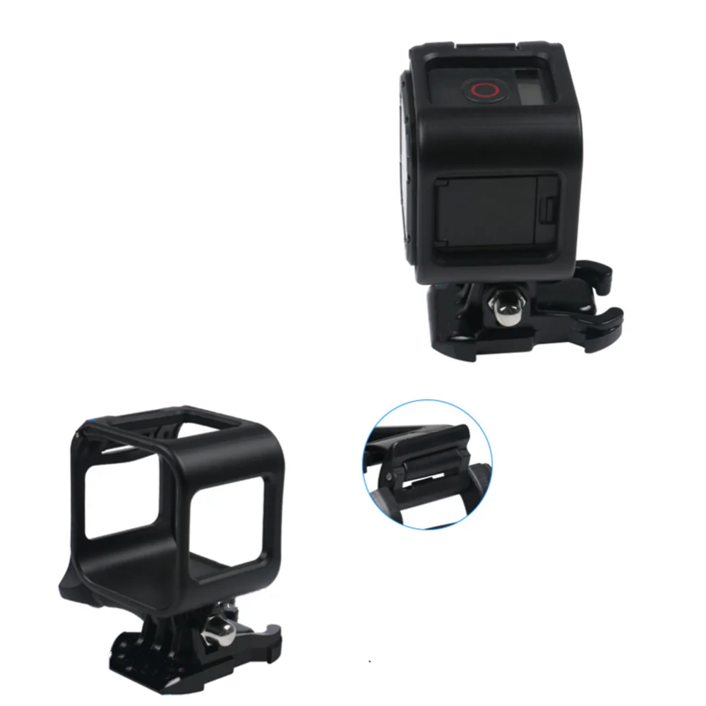 Portable Camera Frame Housing Adjustable Low Profile Mount Holder for GoPro Hero 4 5 Session for Go Pro Accessories