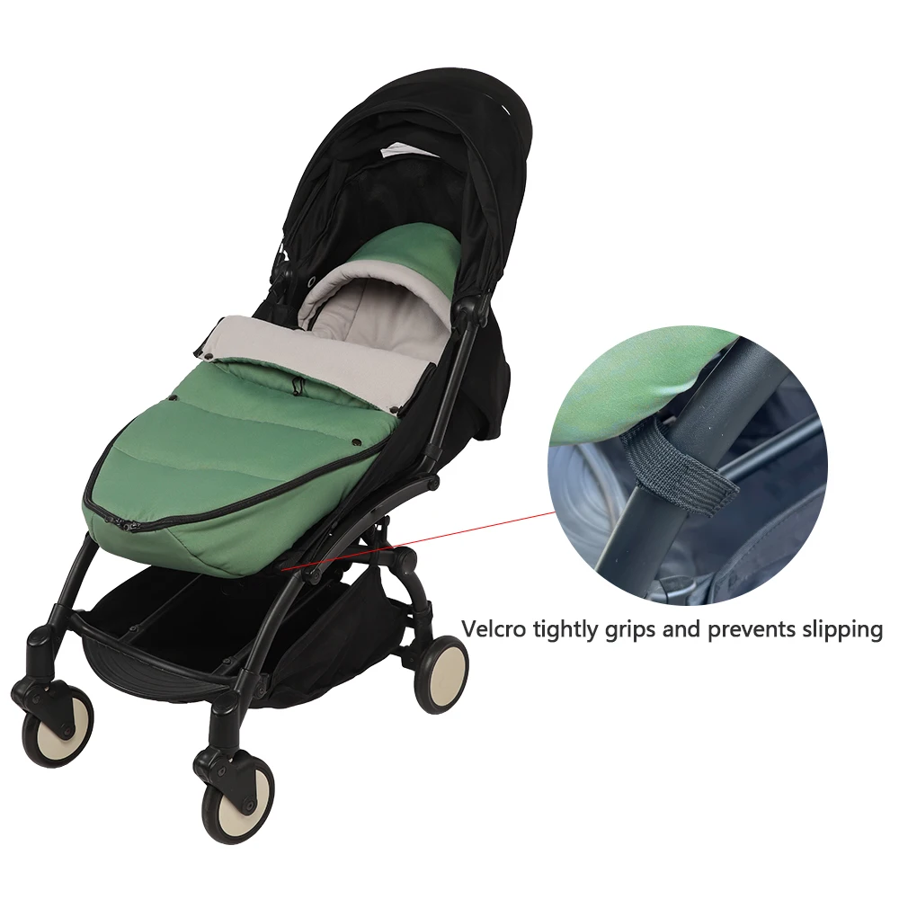 Saco de dormir Universal para cochecito, calcetines impermeables que mantienen el calor en invierno, Material polar, saco de dormir colorido, accesorios para cochecito