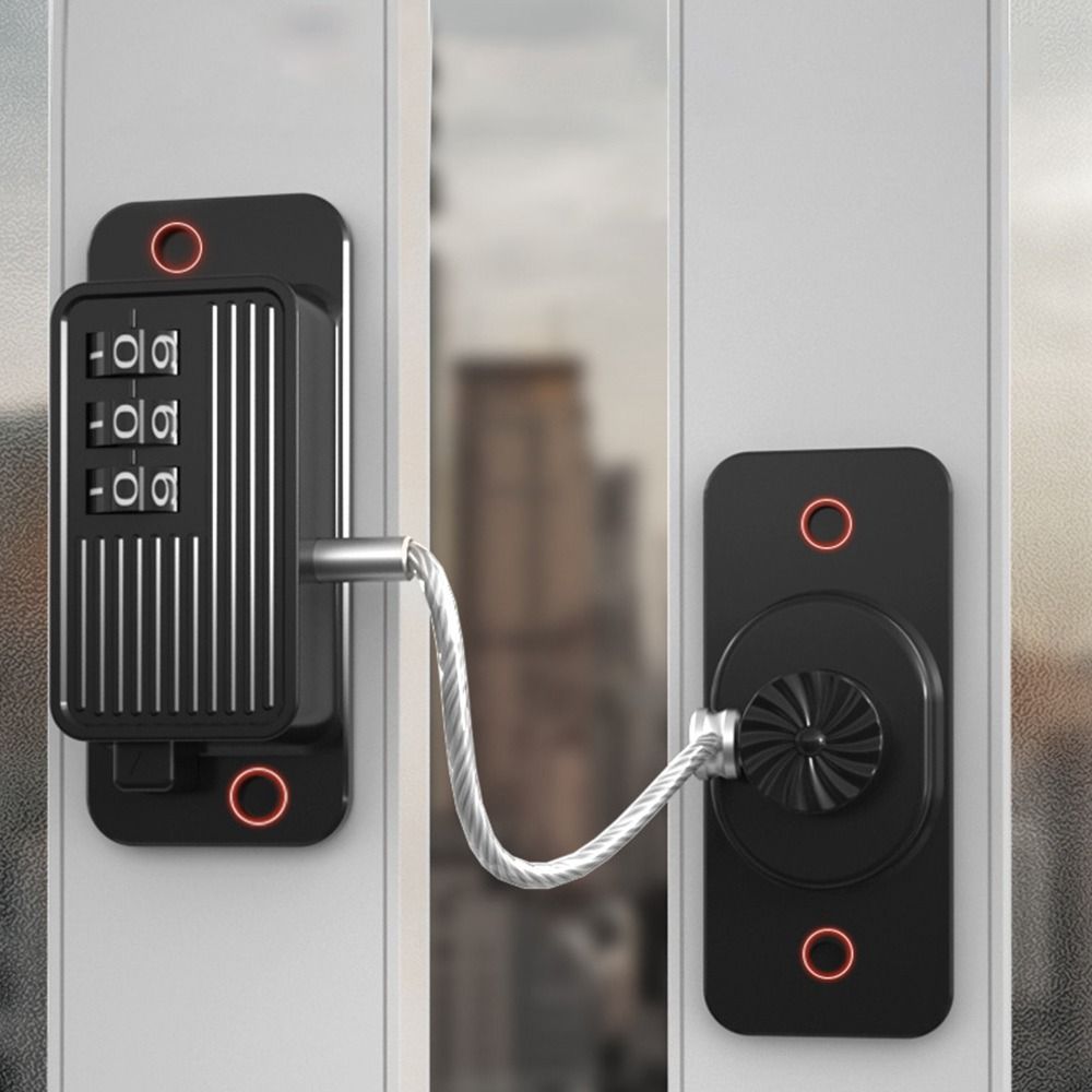 Baby Safety Lock With Coded Lock Fridge Drawers Window Cabinet Lock Digital Password Child Protection