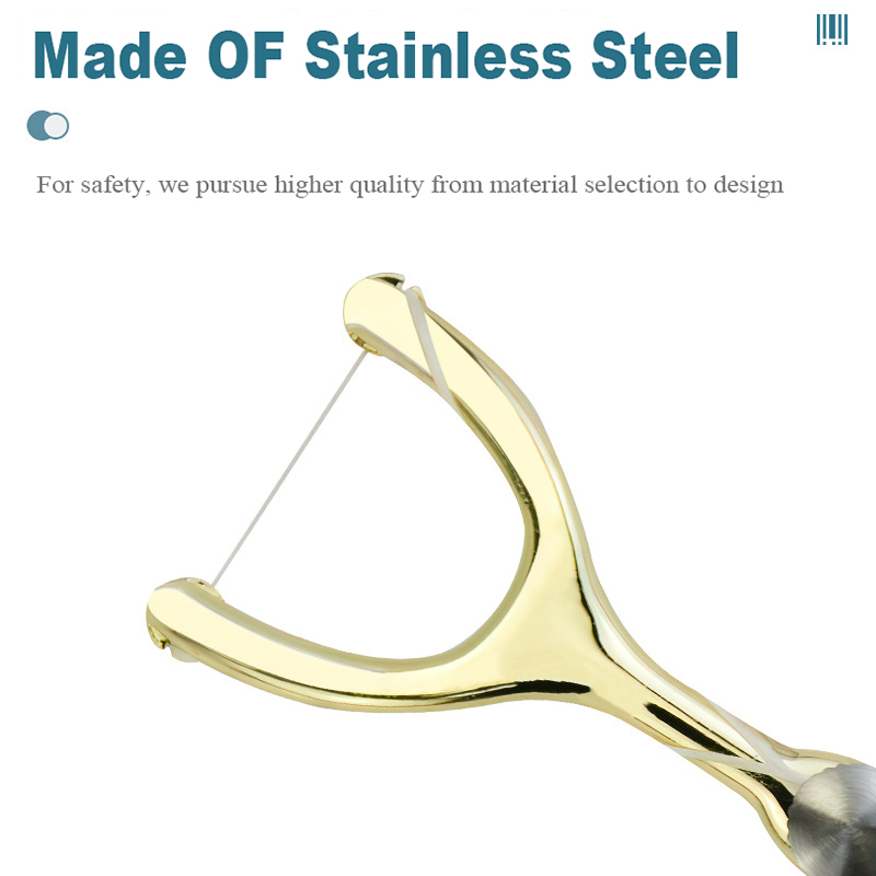 Replaceable Dental Floss Stainless Steel Y Shape Floss Holder Reusable Toothpick Portable Hilo Dental Floss Dental Teeth Sticks