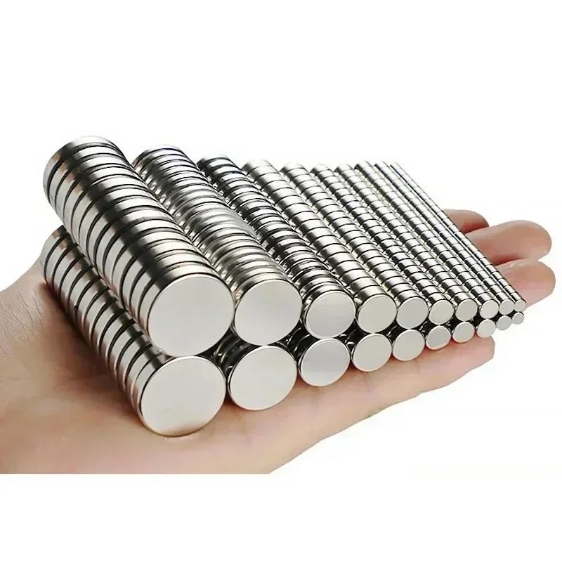 Small Round Magnets Strong Magnetic Neodymium Mini Column Magnet for Whiteboard Fridge Powerful Durable Multi-purpose DIY Crafts