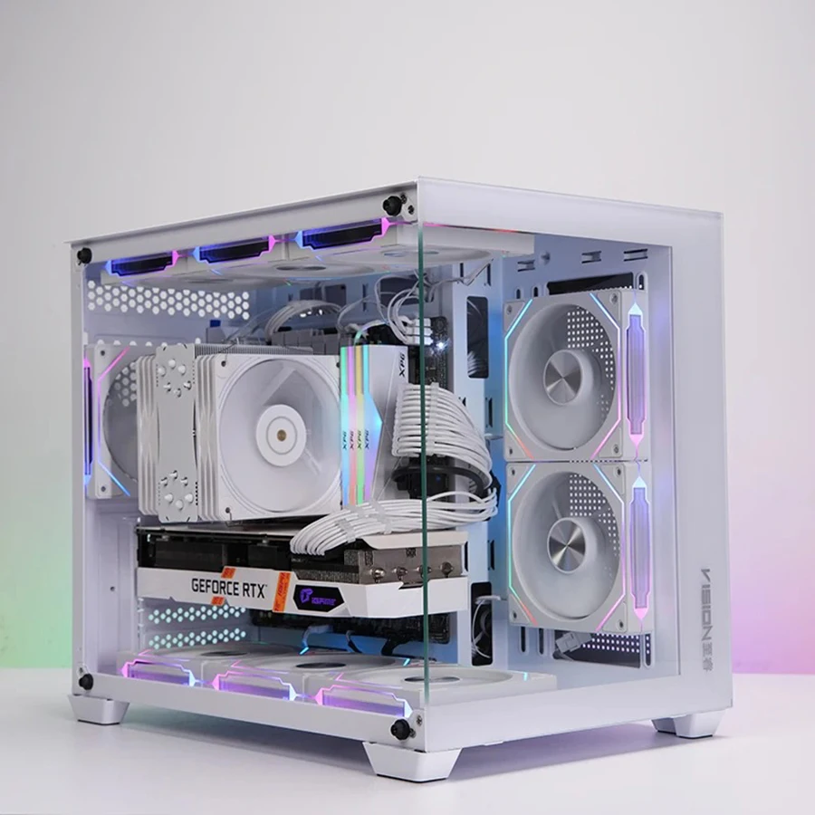 120 มม.พัดลมแชสซี Infinite Mirror Effect 5V 3Pin ARGB เงียบพัดลม 4Pin สําหรับ PC Case Cooling ระบบ CPU Water Cooler