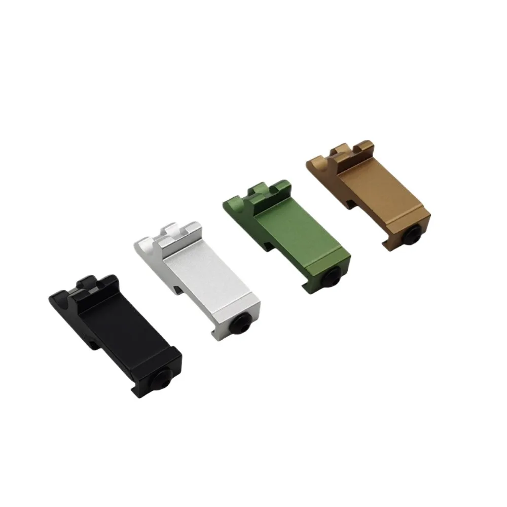 45 Degree Angle Offset Side Adapter RTS 20mm Picatinny Rail  Flashlight Accessories