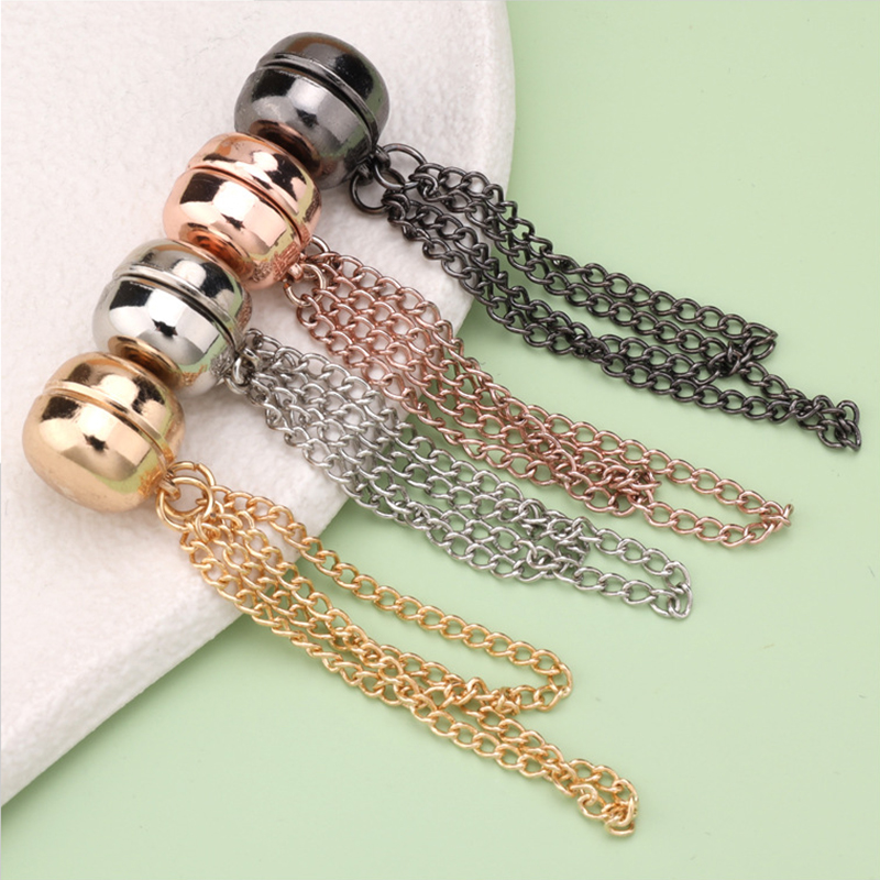 1pc requintado corrente broche fivela magnética clipes de roupas sem unhas roupas cachecol calças pernas manguito fivela botões costura fornecimento
