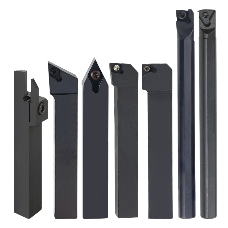 Juegos de herramientas de torneado MGEHR SDJCR SDNCN SCLCR SER SNR, barra perforadora de torno con 7 Uds., soporte de corte CNC de inserción de carburo, 10/12/16MM