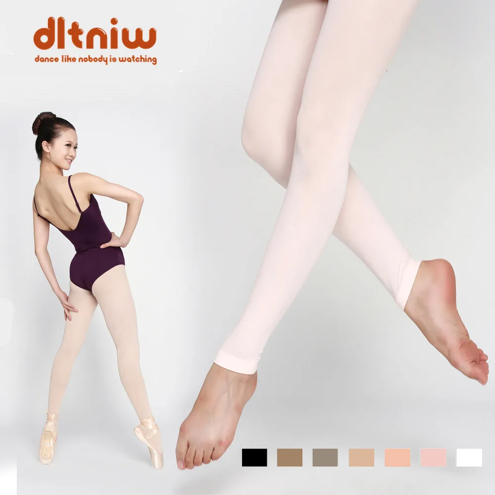 Großhandel SA Zu XLA Delicate Ballett Tanzen Strumpf Weiche Leggings Footless Dame Panty-Hoss Dance Strumpfhosen