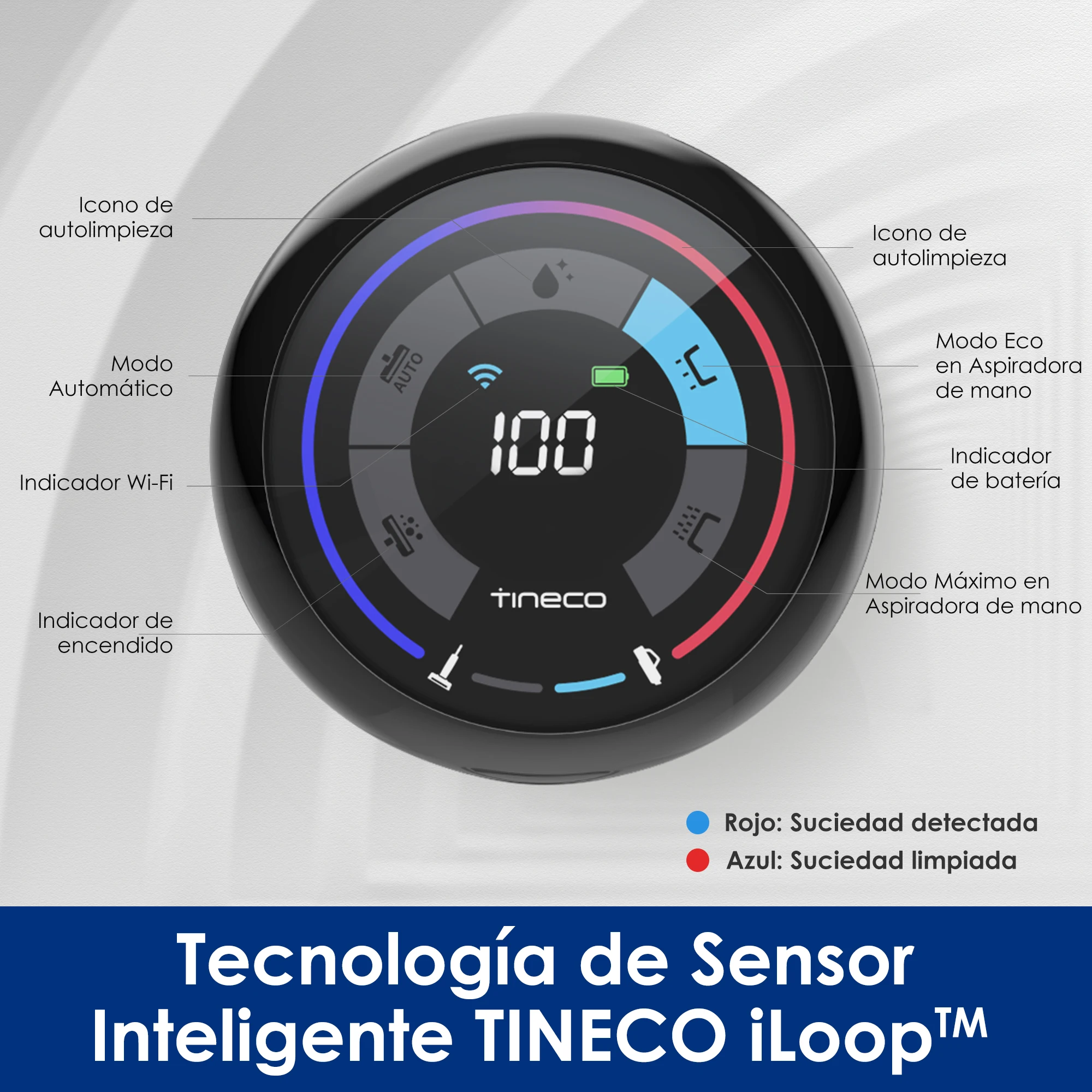 Tineco-aspiradora en seco y húmedo para el hogar, limpiador de suelo inteligente inalámbrico, fregona eléctrica vertical, autolimpieza, S5 Combo