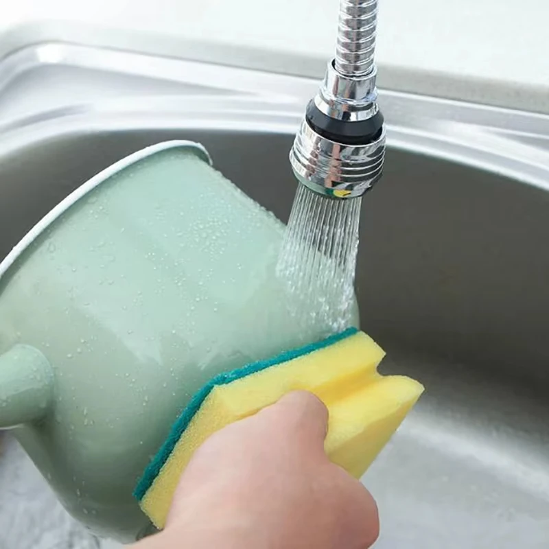 360 °   Aanpassing Keukenkraan Extender Dual Mode Waterbesparende Regulator Extender Filter Sproeier Badkamer Keukengadgets