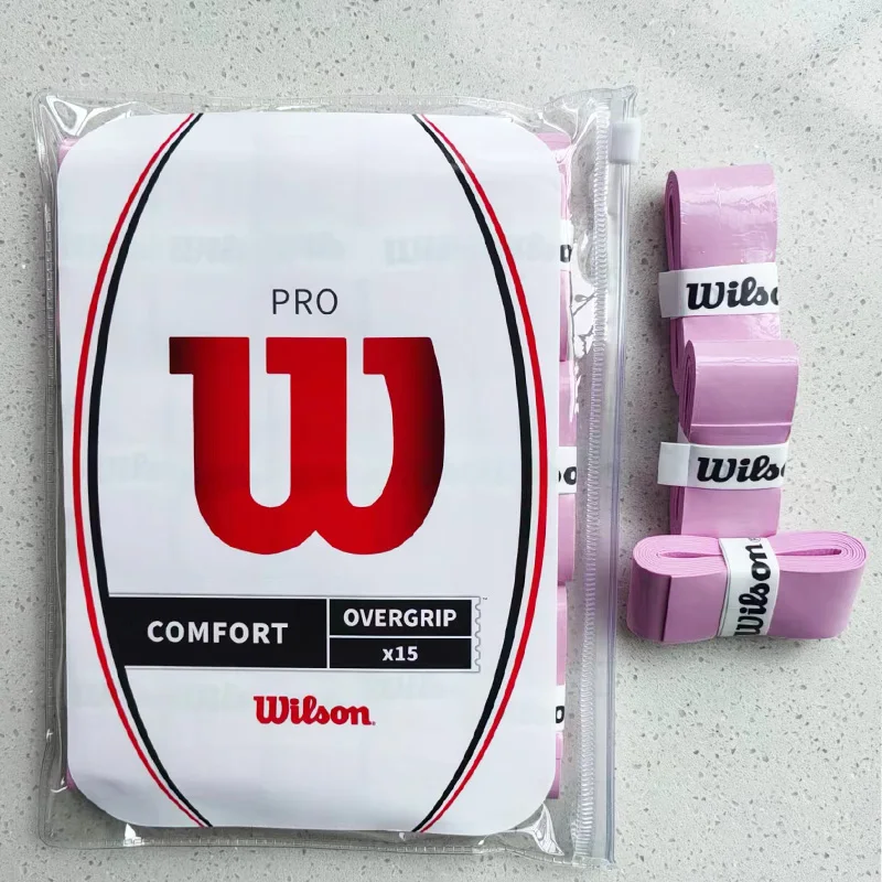 Wilso テニスオーバーグリップ Padel ラケットシングルグリップテープアンチスリップ屋外トレーニング交換汗止めバンドバドミントンアクセサリー