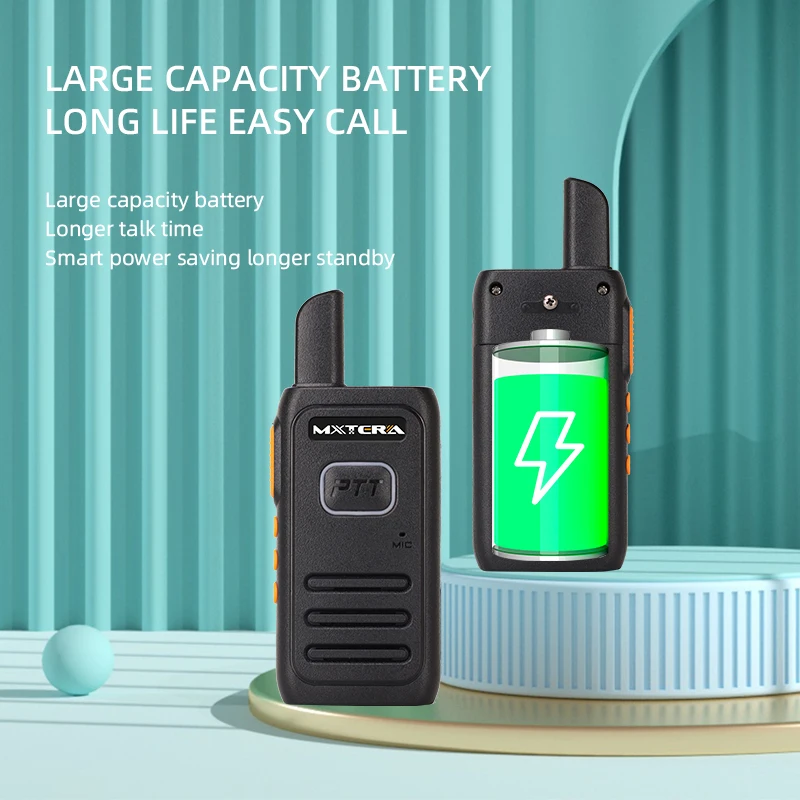 Walkie Talkie Mini Retevis USB Type C Phone MXT-300PMR FRRadio Walkie-Talkies  Two-way Radio Portable radio PTT Hotel
