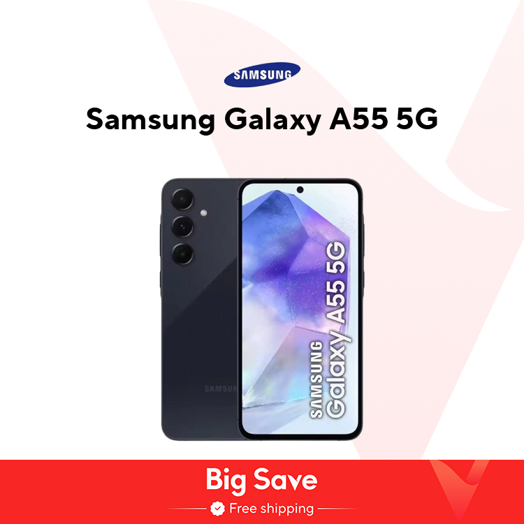 Samsung Galaxy A55 5G Smartphone Exynos 1480 50MP Camera 6.6" FHD+ Super AMOLED 120Hz Display 25W 5000mAh Snel opladen mobiele telefoon
