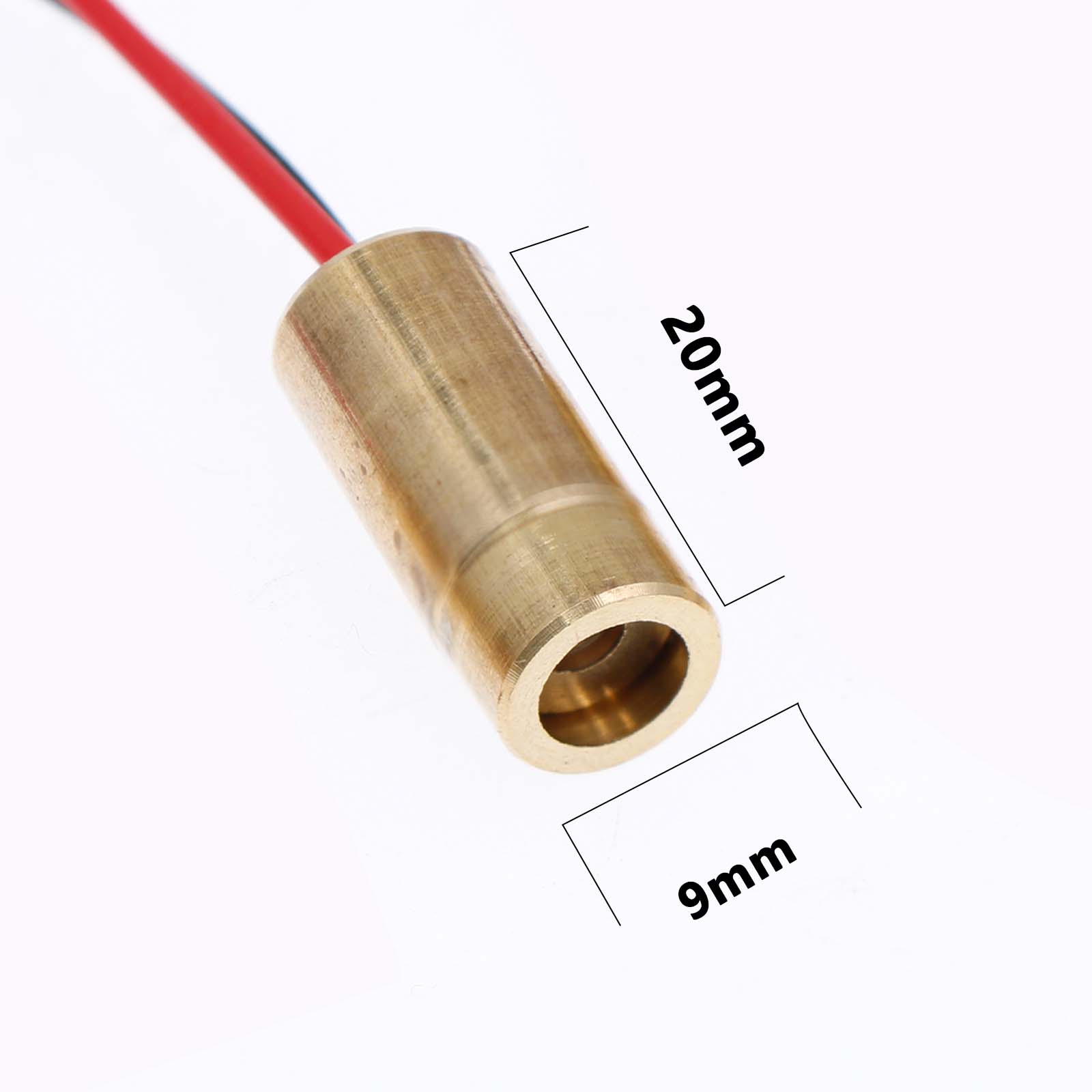 Modulo industriale punto laser 3 pezzi 650nm/linea/linea rossa incrociata 9mm 5mw lunghezza focale regolabile
