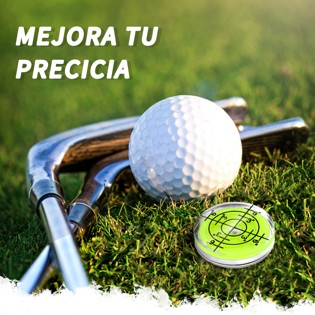 Caiton-Clip magnético para sombrero de Golf, marcador de pelota con nivel de precisión, Ayuda de alineación de Putting de Golf para hombres y mujeres