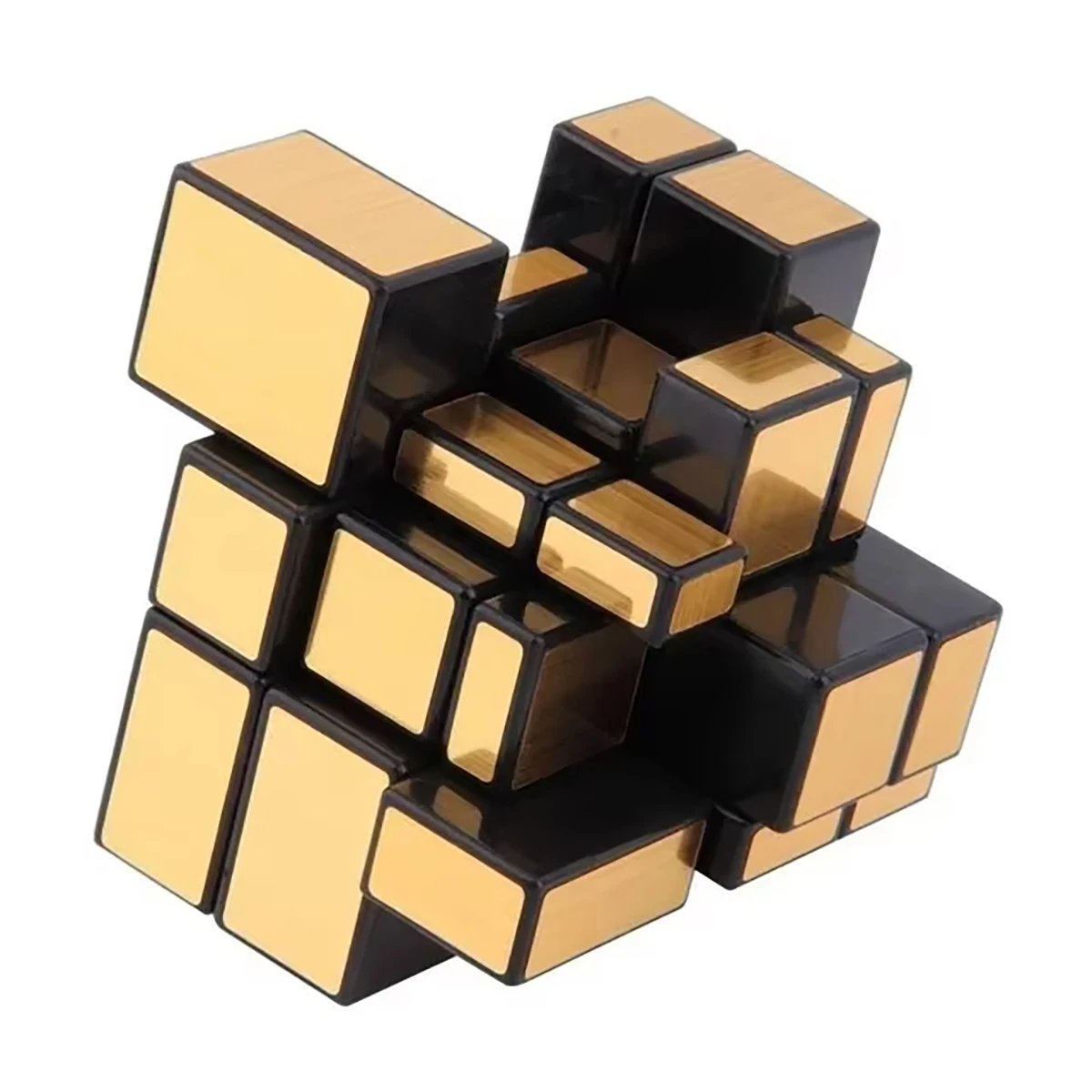Cubo de espelho mágico ouro prata cubos de velocidade profissional quebra-cabeças speedcube brinquedos educativos para crianças adultos presentes