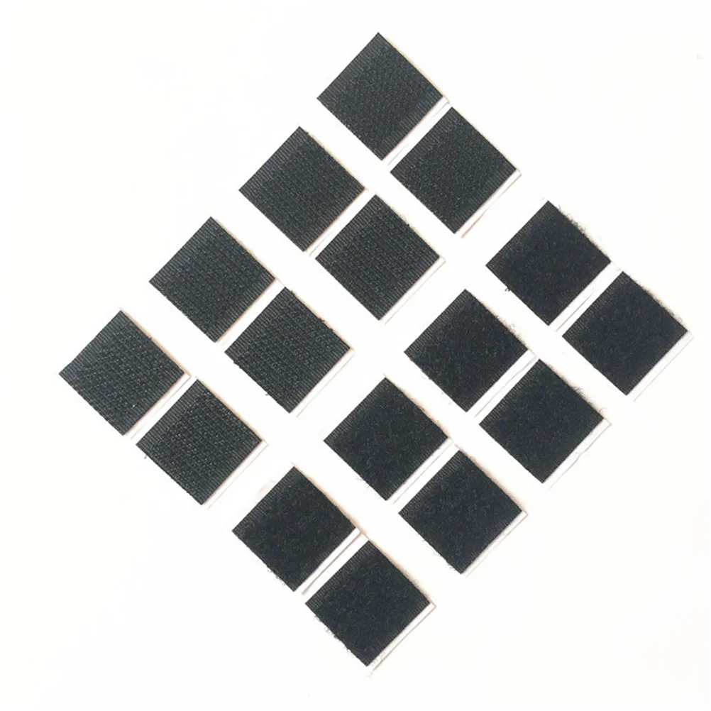 30Pcs Hook and Loop Pads Non-Slip Carpet Gripper for Corners Edges Anti-Curling Area Rug Holder for Hardwood Tile