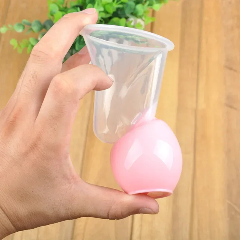 Bomba manual do peito para a alimentação do bebê, coletor do peito, correção automática, leite materno, bombas do silicone, produtos da maternidade