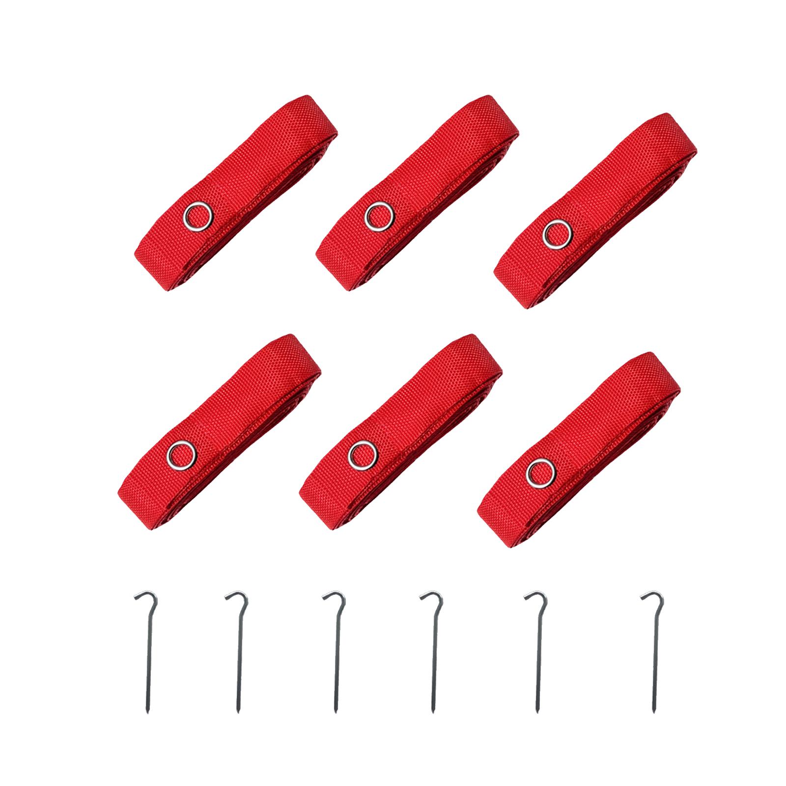 6x ビーチバレーボールライン機器ポータブル 8 メートルロングレッドラインマーキングコートマーカー砂トレーニングビーチパーティーアウトドアスポーツ