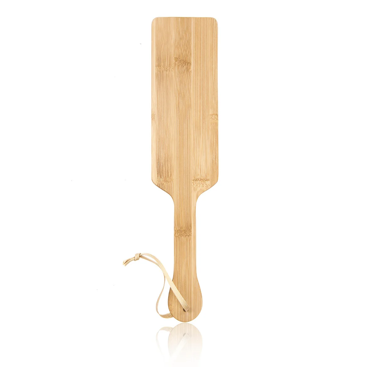 Paletta in legno di bambù genuino da 37CM in legno di fraternità greca Paddle equitazione cavalli fruste colture