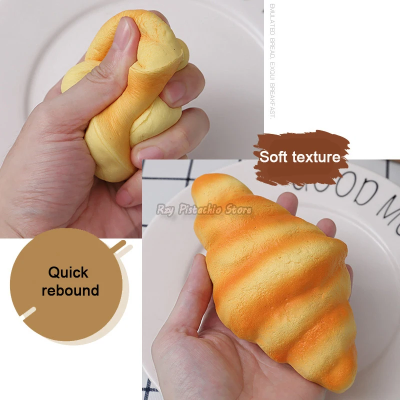 1 pz simulazione artificiale pane cibo finto modello francese Baguette Toast torta panetteria bambini giocano giocattoli da cucina ragazzo ragazza finta Baker