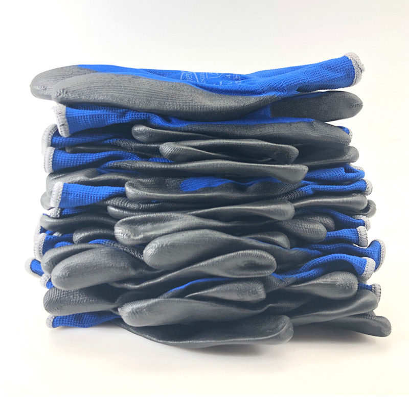 NMSAFETY 12-Paar Arbeitsschutzhandschuhe für Herren, flexible Sicherheitsarbeitshandschuhe aus Nylon oder Polyester, professionelles Sicherheitszubehör